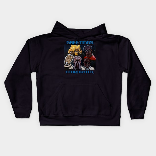 the last starfighter Kids Hoodie by sapanaentertainment